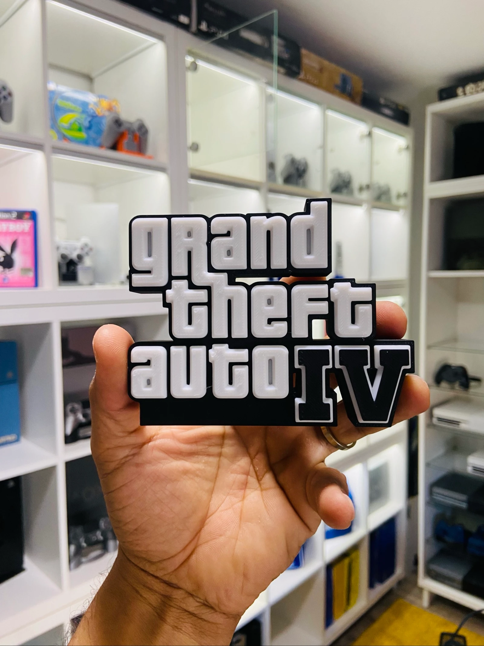 GTA 4 - Placa Decorativa de Mesa